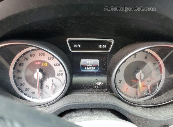 WDCTG4EB7GJ231471 2016 MERCEDES-BENZ GLA-CLASS Gray უკანა სავარძლების ხედი
