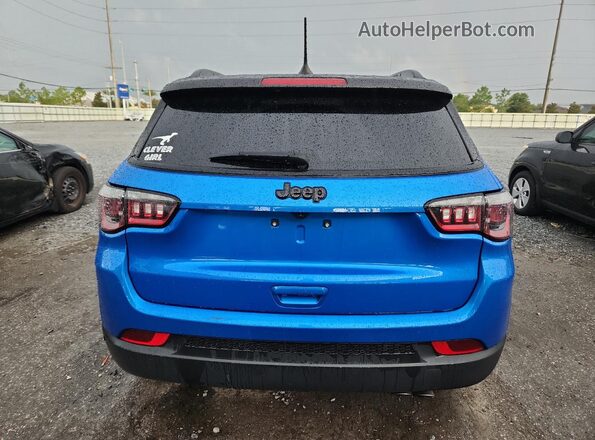 3C4NJCBB1NT213424 2022 JEEP COMPASS Blue Widok z tyłu