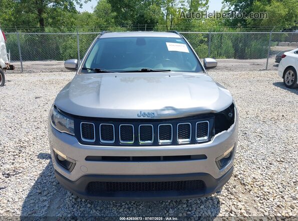 3C4NJCBB5MT508136 2021 JEEP COMPASS Silver ხელსაწყოთა პანელის ხედი