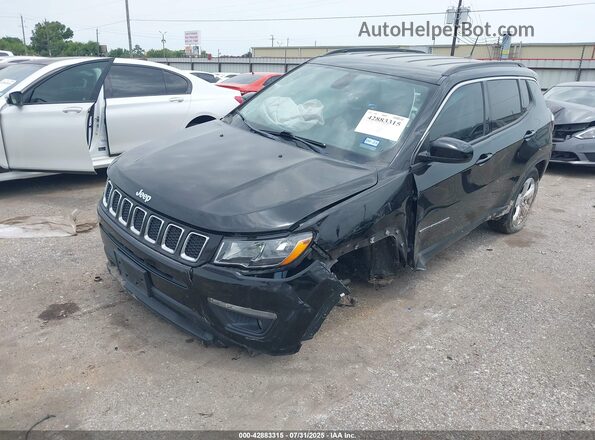 3C4NJDBB3MT588333 2021 JEEP COMPASS Black Przód lewy
