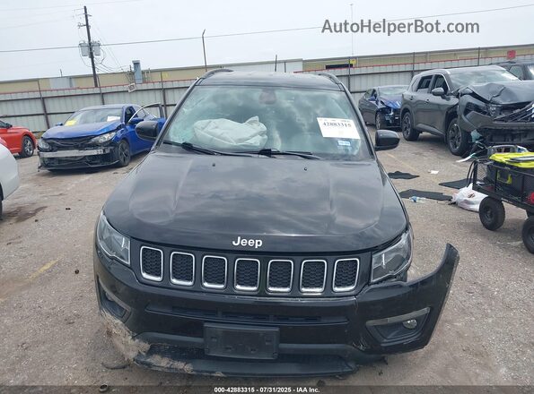 3C4NJDBB3MT588333 2021 JEEP COMPASS Black Widok deski rozdzielczej