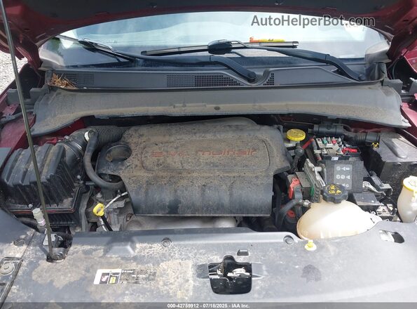 3C4NJDBB8MT540973 2021 JEEP COMPASS Burgundy Widok z tyłu