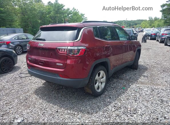 3C4NJDBB8MT540973 2021 JEEP COMPASS Burgundy Tył prawy