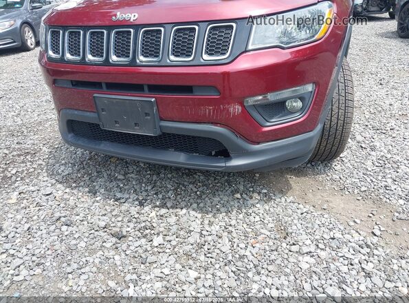 3C4NJDBB8MT540973 2021 JEEP COMPASS Burgundy Widok z przodu