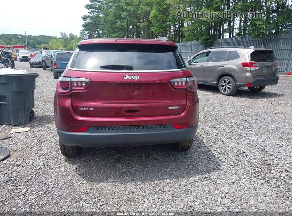 3C4NJDBB8MT540973 2021 JEEP COMPASS Burgundy 