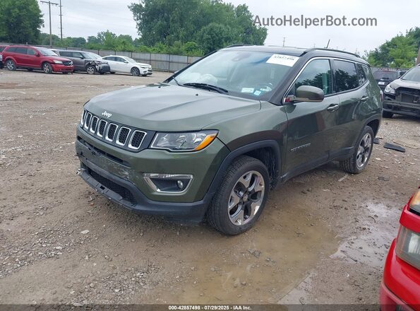 3C4NJDCB8MT506319 2021 JEEP COMPASS Green Vista tres cuartos delantera izquierda