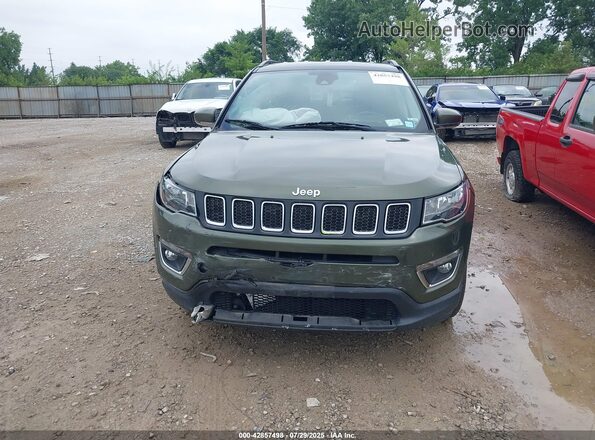 3C4NJDCB8MT506319 2021 JEEP COMPASS Green Vista del cuadro de instrumentos
