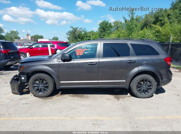 3C4PDCAB9LT260683 2020 DODGE JOURNEY Gray 360 interior view