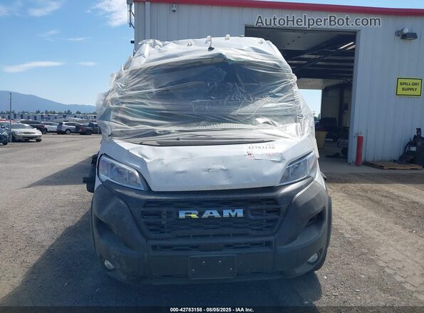 3C6LRVDG1SE519339 2025 RAM PROMASTER 2500 White წინა პანელის ხედი