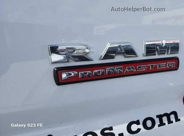 3C6LRVDG4ME506779 2021 RAM PROMASTER 2500  Widok wnętrza 360 stopni
