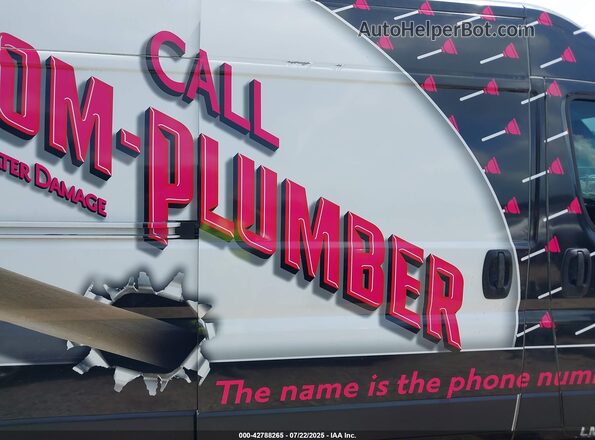 3C6LRVDG7NE103543 2022 RAM PROMASTER 2500 White Rear interior view