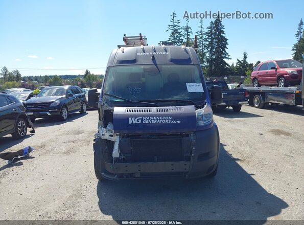 3C6LRVDGXNE136150 2022 RAM PROMASTER 2500 Blue Rear interior view