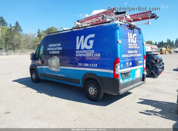 3C6LRVDGXNE136150 2022 RAM PROMASTER 2500 Blue Rear left