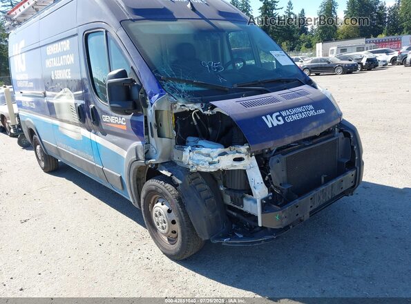 3C6LRVDGXNE136150 2022 RAM PROMASTER 2500 Blue Front view