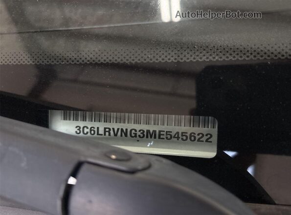 3C6LRVNG3ME545622 2021 RAM PROMASTER 1500  Instrument cluster view