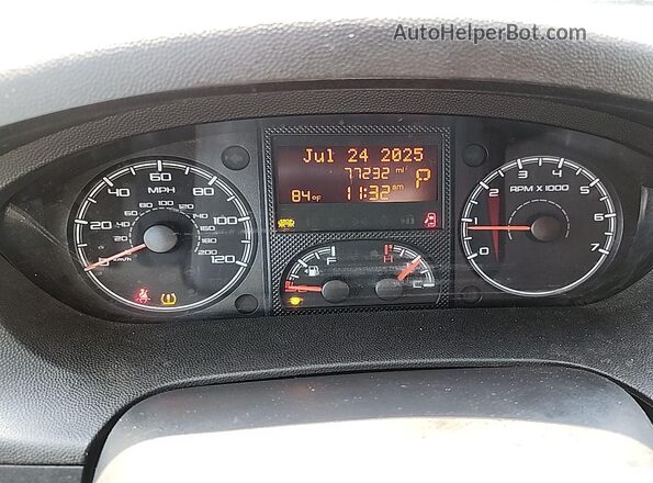 3C6TRVAG8LE145866 2020 RAM PROMASTER 1500  Instrument cluster view
