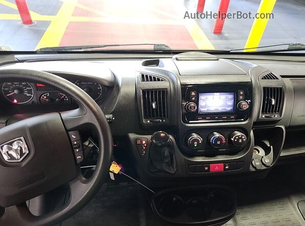 3C6TRVDG4LE131734 2020 RAM PROMASTER 2500  Przód lewy