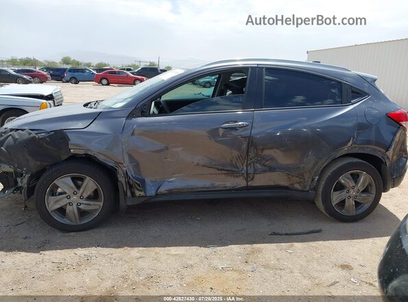 3CZRU5H52MM729638 2021 HONDA HR-V Gray Панорамний вид салону 360°