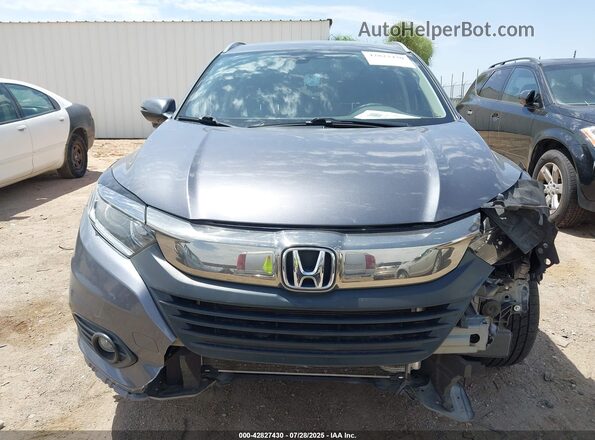 3CZRU5H52MM729638 2021 HONDA HR-V Gray Вид щитка приладів