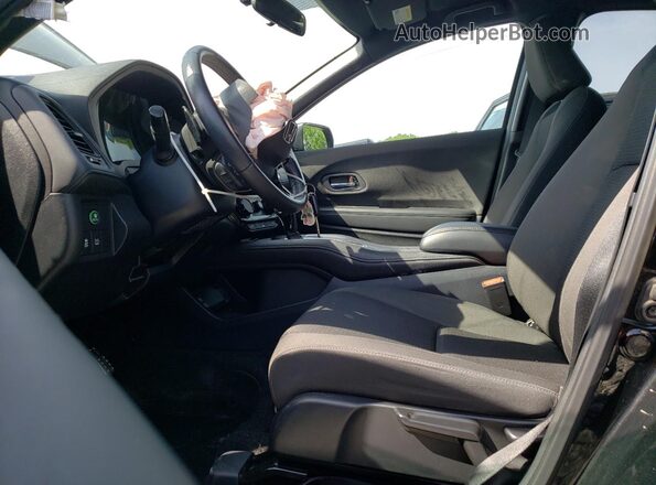 3CZRU6H10MM712338 2021 HONDA HR-V Black Вид салону спереду