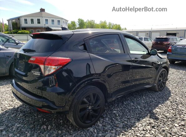 3CZRU6H10MM712338 2021 HONDA HR-V Black Задня права чверть