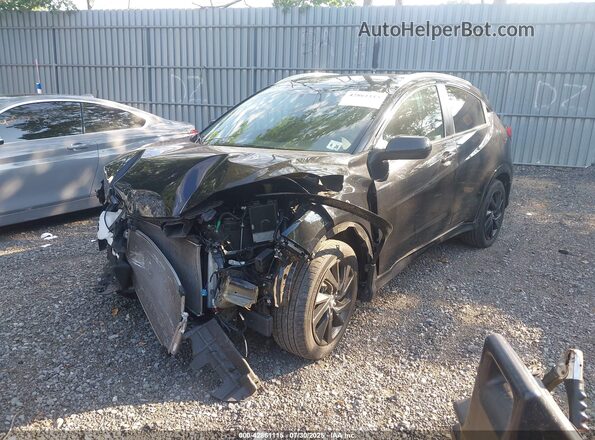 3CZRU6H13MM730817 2021 HONDA HR-V Black Vista tres cuartos delantera izquierda