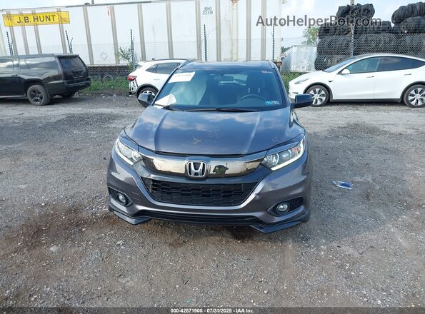 3CZRU6H1XMM755150 2021 HONDA HR-V Gray ხელსაწყოთა პანელის ხედი