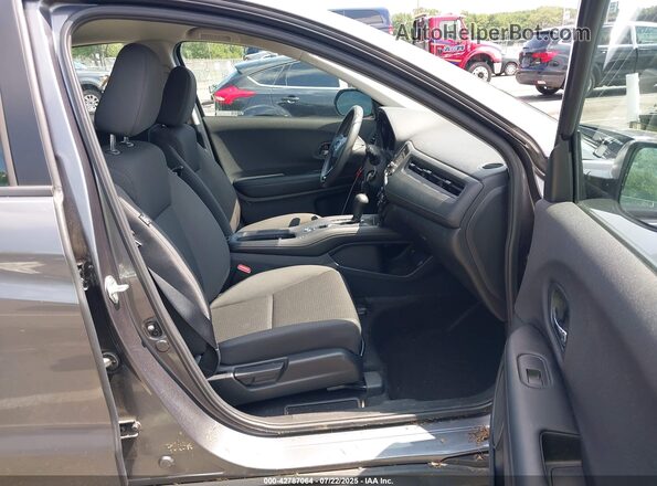 3CZRU6H39MM713683 2021 HONDA HR-V Gray Front interior view