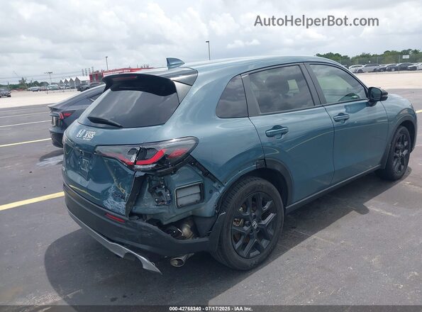 3CZRZ1H54PM709227 2023 HONDA HR-V Синий Задняя правая четверть