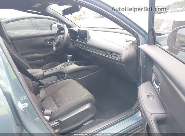 3CZRZ1H54PM709227 2023 HONDA HR-V Синий Вид салона спереди