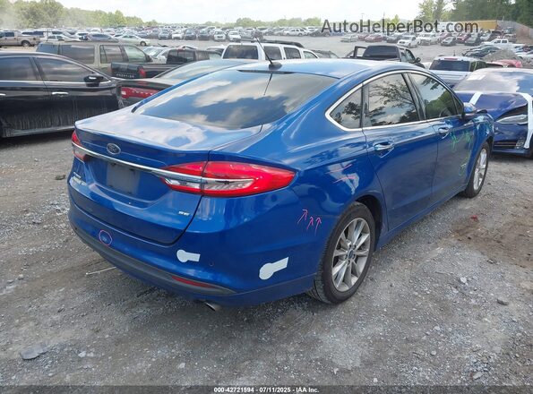 3FA6P0PUXHR354432 2017 FORD FUSION ENERGI Синий 