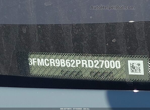 3FMCR9B62PRD27000 2023 FORD BRONCO SPORT Blue 