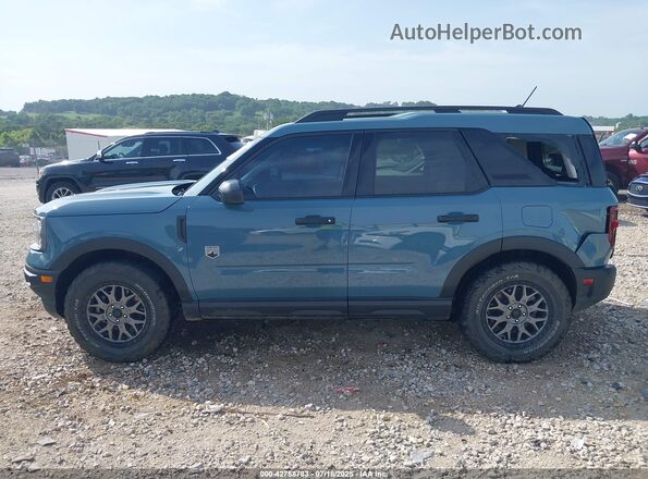 3FMCR9B67PRD13996 2023 FORD BRONCO SPORT Blue Панорамний вид салону 360°