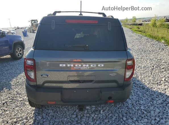 3FMCR9C69MRA51151 2021 FORD BRONCO Gray Rear view