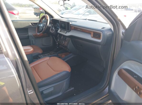 3FTTW8F95PRA61189 2023 FORD MAVERICK Серый Вид салона спереди