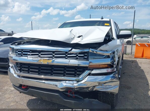 3GCPCREC4JG641792 2018 CHEVROLET SILVERADO White Widok z przodu