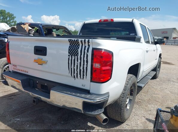 3GCPCREC4JG641792 2018 CHEVROLET SILVERADO White Tył prawy