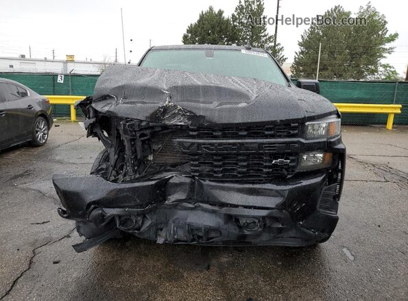 3GCPYBEKXMG160286 2021 CHEVROLET SILVERADO Black წინა ხედი
