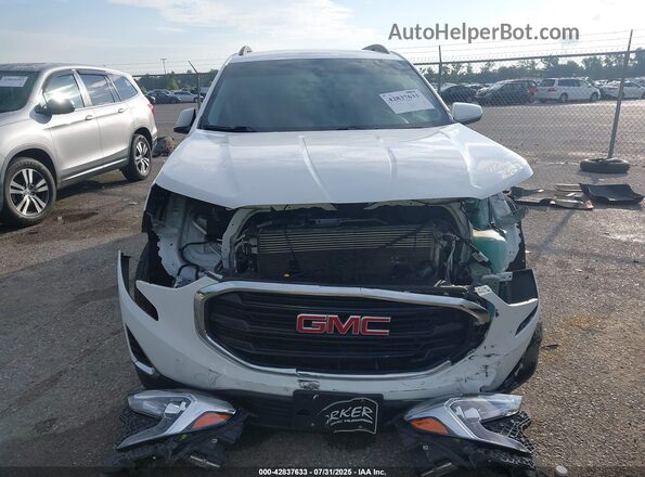 3GKALMEV5ML338062 2021 GMC TERRAIN White Instrument cluster view