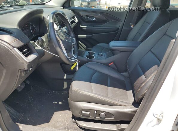 3GKALPEV8ML334637 2021 GMC TERRAIN White წინა სალონის ხედი