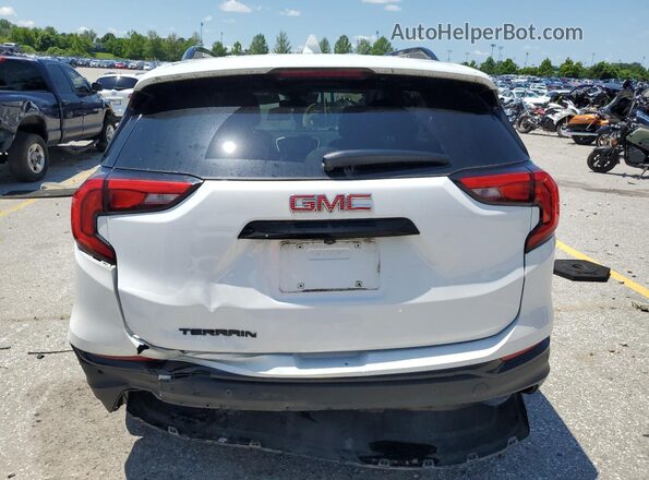3GKALPEV8ML334637 2021 GMC TERRAIN White უკანა ხედი