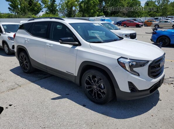 3GKALPEV8ML334637 2021 GMC TERRAIN White წინა მარჯვენა
