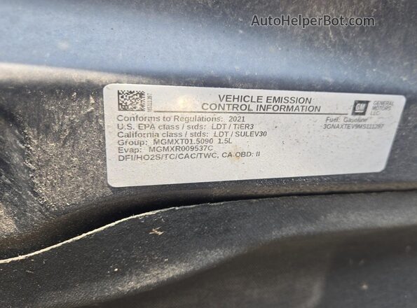 3GNAXTEV9MS111397 2021 CHEVROLET EQUINOX  
