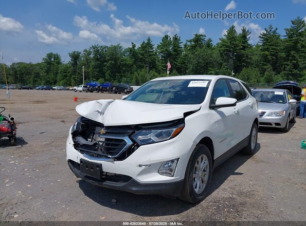 3GNAXUEV8ML369264 2021 CHEVROLET EQUINOX White Առջևի ձախ երեք քառորդ տեսարան