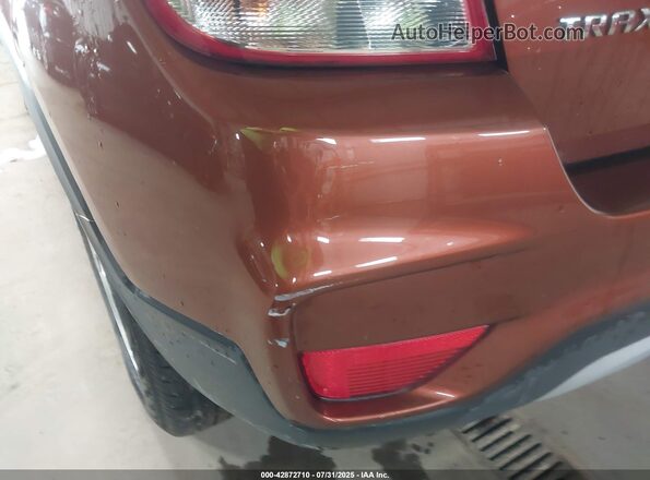 3GNCJPSB2KL254680 2019 CHEVROLET TRAX Оранжевый Вид спереди
