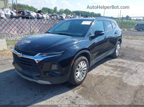3GNKBCRS3MS527254 2021 CHEVROLET BLAZER Black Vista tres cuartos delantera izquierda