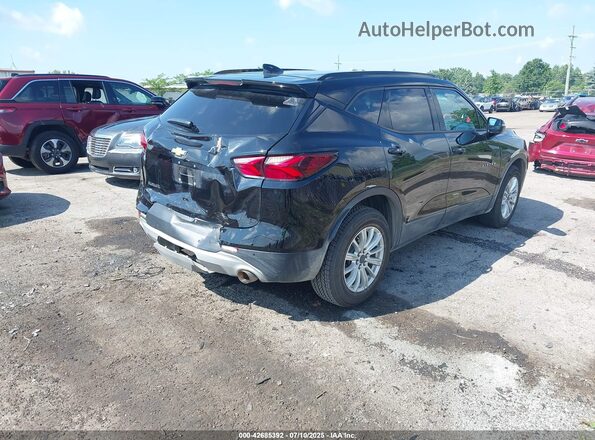 3GNKBCRS3MS527254 2021 CHEVROLET BLAZER Black Trasero derecho