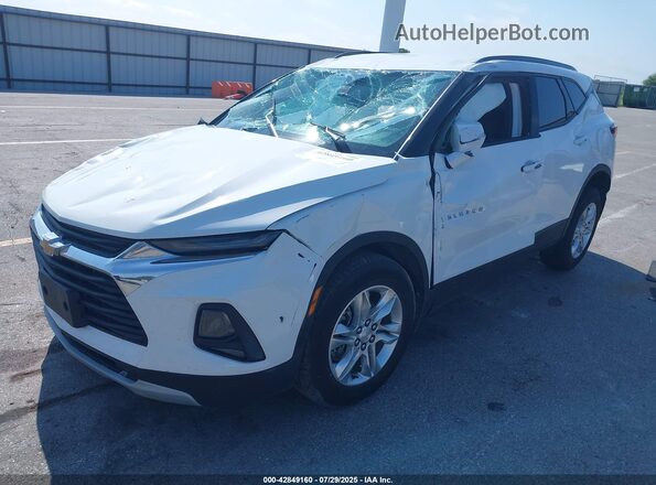 3GNKBDRS3MS563418 2021 CHEVROLET BLAZER White Front left