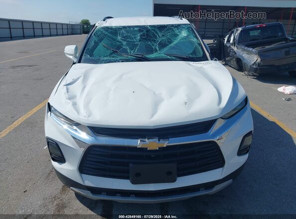 3GNKBDRS3MS563418 2021 CHEVROLET BLAZER White Dashboard view
