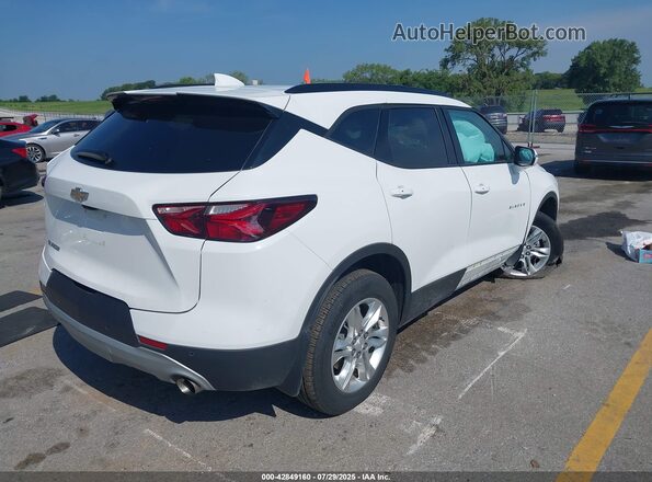 3GNKBDRS3MS563418 2021 CHEVROLET BLAZER White Rear right